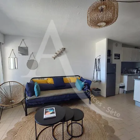 T3 Moderne, Vue Et Parking Apartment Sete